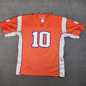 NCAA Outerstuff‎ Clemson Football Jersey #10 Orange White Youth XL